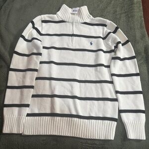Polo by Ralph Lauren Boys Quarter Zip Sweater-NEW, UNUSED & UNWORN